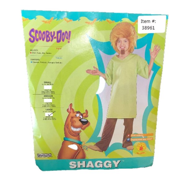 Shaggy Boys costume 💥from Scooby doo 12-14🆕 NWT!/Fast Shipping! - Picture 1 of 16